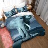 3D Style Bedding Set Elephant Duvet Cover