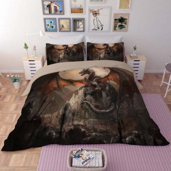 Dinosaur Bedding 3D Style Duvet Cover Set