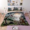 Dinosaur Duvet Cover 3D Style Bedding Set