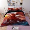 Three Pieces 3D Style Dinosaur Bedding Set