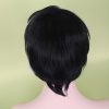 Short Black And White Cruella De Vil Wig
