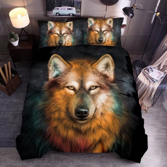 Wolf Bedding Animal 3D Print Comforter Set
