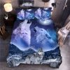 Wolf Bedding 3D Style Animal Comforter Set