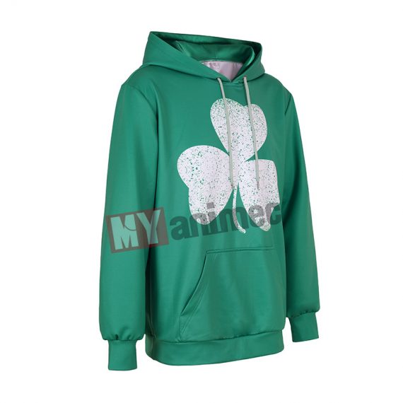 St Patricks Day Sweatshirt Shamrock Hoodie