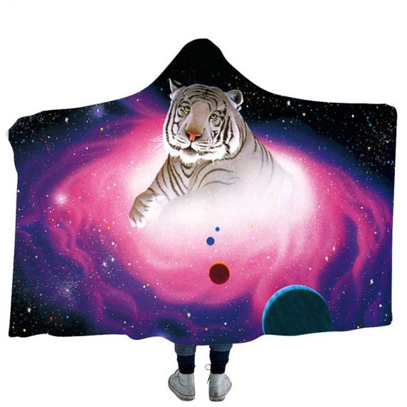 Anime Printing Tiger Blanket 3D Style