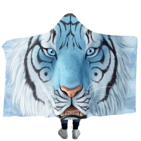 Tiger Throw Blanket 3D Style