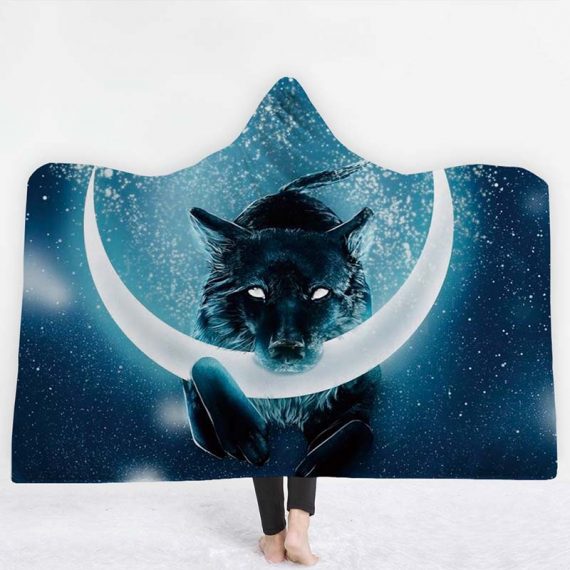 3D Printing Wolf Hooded Blanket