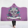 Skull Hooded 3D Printing Blanket