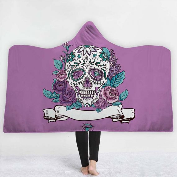 Skull Hooded 3D Printing Blanket