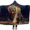 Tiger Print Throw Blanket 3D Style