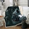 3D Style Tiger Throw Blanket