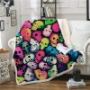 Skeleton Printing Blanket 3D Style