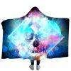 3D Style Soft Skull Blanket