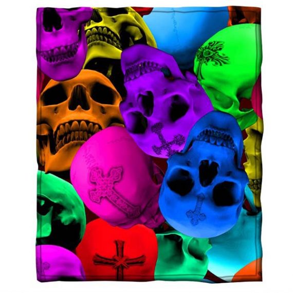 3D Printing Soft Skull Blanket