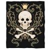 Skull Printing 3D Style Blanket