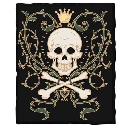 Skull Printing 3D Style Blanket
