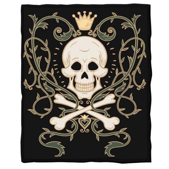 Skull Printing 3D Style Blanket