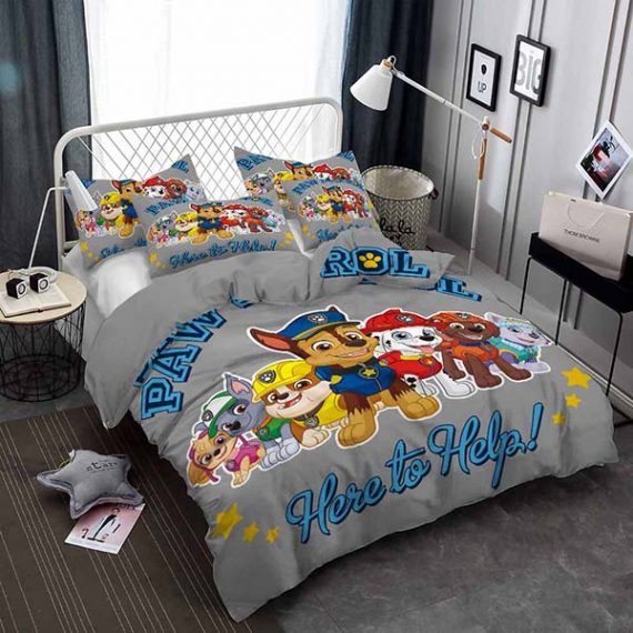 Printing Comforte Paw Patrol Bedding Set