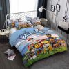 Colorful Printing Comforter Paw Patrol Bedroom Set
