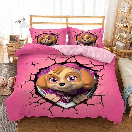 3D Style Comforter Paw Patrol Bedding Set