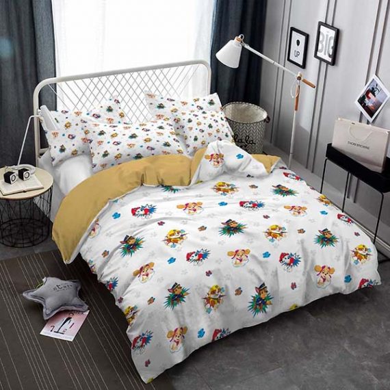 3D Style Paw Patrol Bedding Set