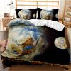 3D Style Galaxy Duvet Cover