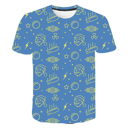 Blue Fallout T Shirts For Men