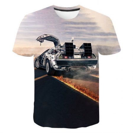 Back To The Future Short Sleeve T Shirt For Men