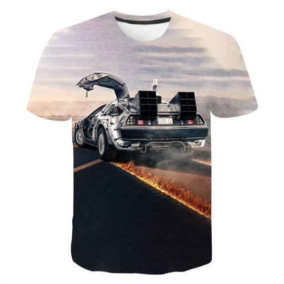 Back To The Future Short Sleeve T Shirt For Men