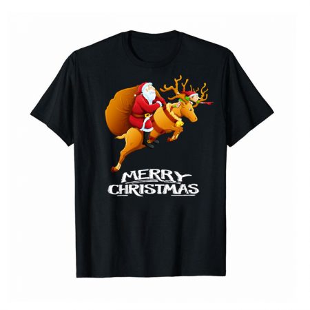 Reindeer Merry Christmas T Shirt