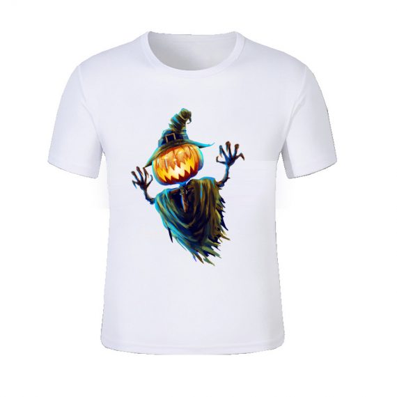 Cool Halloween Unisex White T Shirt