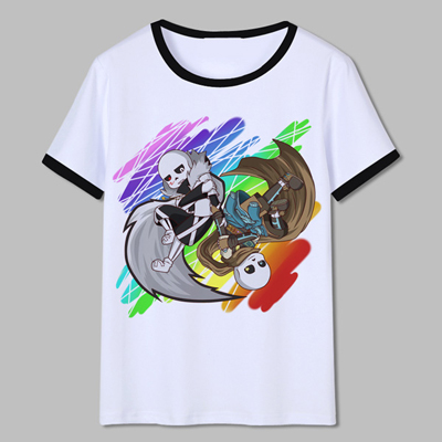 Short Sleeve Game Undertale T Shirt