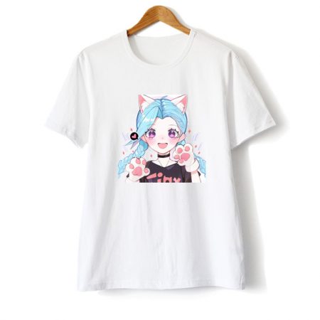 White Game League Of Legends Character T Shirt