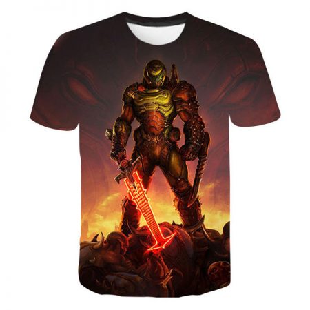 Game Doom T Shirts For Men