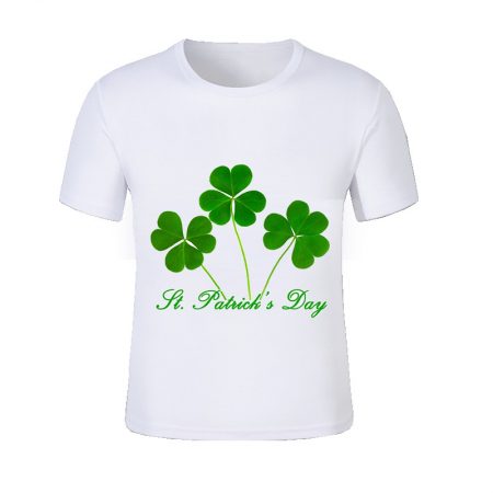 Girls St Patrick's Day Short Sleeve T Shirt