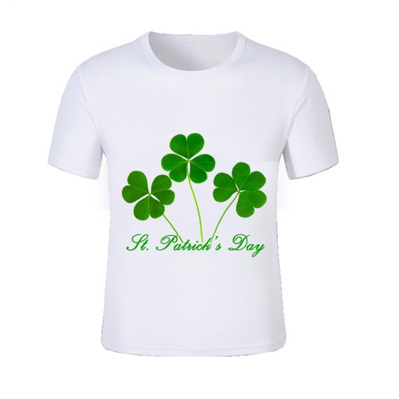 Girls St Patrick's Day Short Sleeve T Shirt