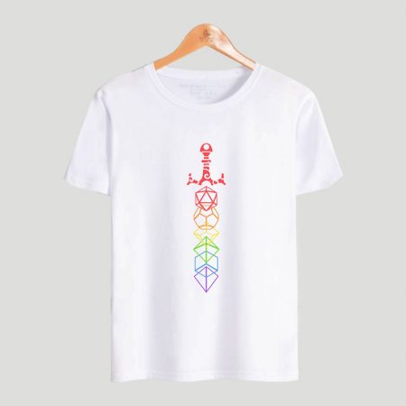 White Dungeon And Dragons Game T Shirts For Men