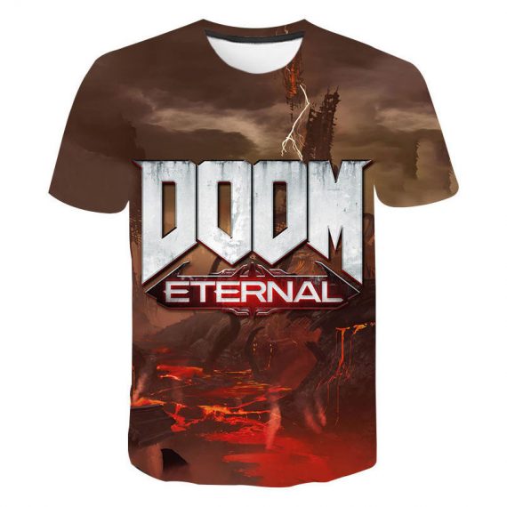 Colorful Game Doom T Shirts