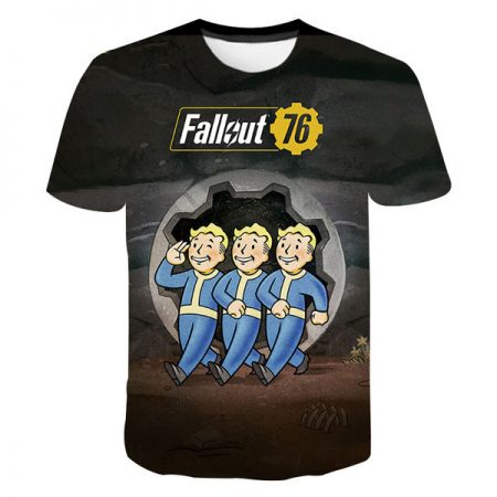Colorful Game Fallout T Shirts