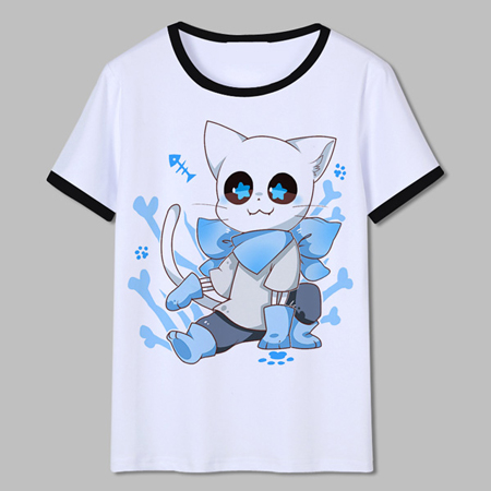 White Undertale Game T Shirt