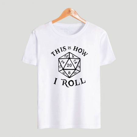 Dungeon And Dragons Short Sleeve White T Shirts