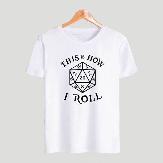 Dungeon And Dragons Short Sleeve White T Shirts