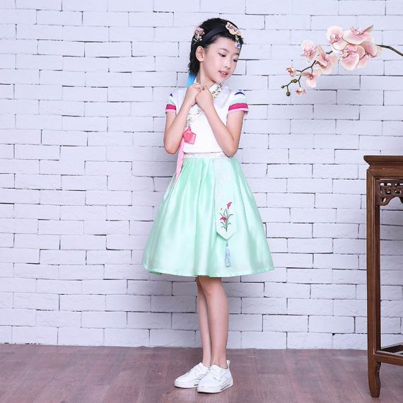 Hanbok Dress Girls Korean Traditional Clothing