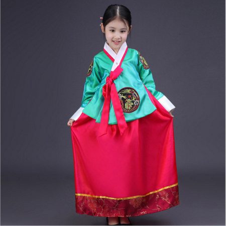 Grils Hanbok Dress Cute Korean Traditional Clothing