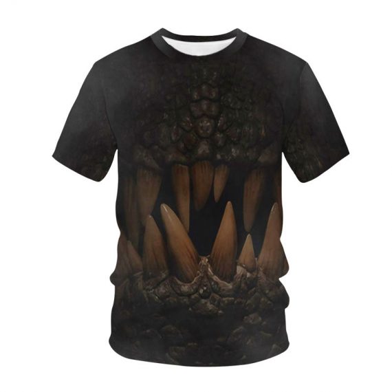 Dinosaur Shirt 3D Style Uisex Jurassic Park T-Shirt