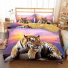 Animal Print Bedding Tiger Comforter Set