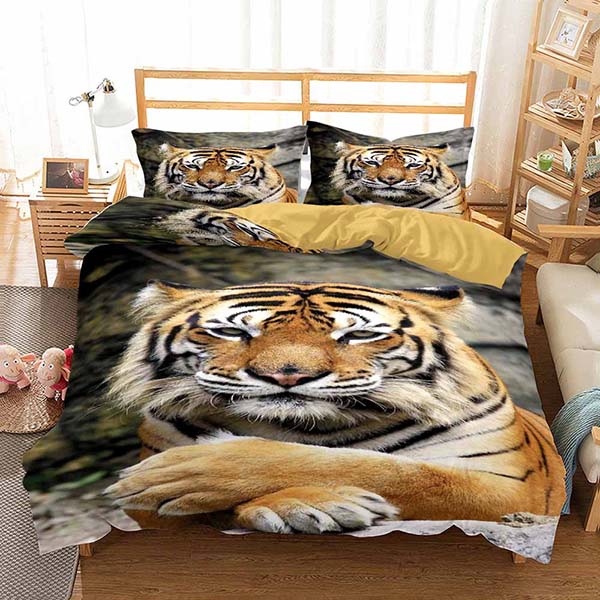 Animal Tiger Print Sheets - MYanimec