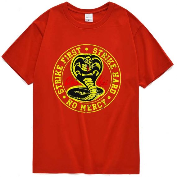 Unisex 3D Print Cobra Kai T Shirt For Adult
