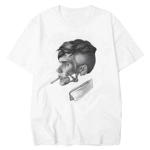 White Peaky Blinders T Shirt