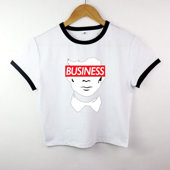 Women Fashion Midriff-baring Top Peaky Blinders Shirt